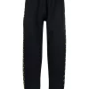 Versace 5B140 BLACK Pantalon De Jogging La Greca Imprimé Homme
