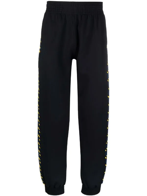 Versace 5B140 BLACK Pantalon De Jogging La Greca Imprimé Homme 1 Versace 5B140 BLACK Pantalon De Jogging La Greca Imprimé Homme