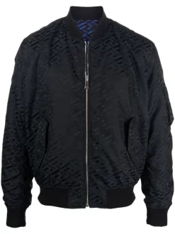 Versace Veste Bomber La Greca Homme