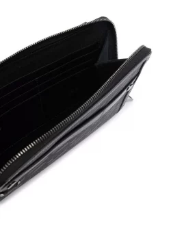 Versace Pochette Greca En Cuir à Logo Imprimé Homme -Pas Cher Versace Boutique 16817367 35941593 600