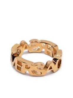Versace Bague à Logo 3J000 GOLD