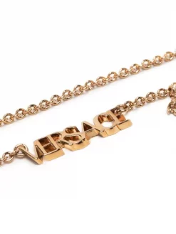 Versace Collier à Plaque Logo Femme -Pas Cher Versace Boutique 16817391 34785735 600