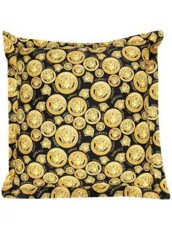 Versace Z7066 WHITE/ GOLD/ BLACK Coussin Medusa à Imprimé Graphique Femme