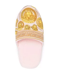 Versace Chaussons à Imprimé Medusa Femme -Pas Cher Versace Boutique 16818060 35896423 600