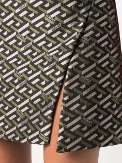 Versace 2B450 Robe évasée à Motif En Jacquard Femme 11 Versace 2B450 Robe évasée à Motif En Jacquard Femme -Pas Cher Versace Boutique 16818186 34797225 600