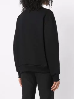 Versace Sweat à Logo Appliquée 1B000 BLACK -Pas Cher Versace Boutique 16818199 36067760 600