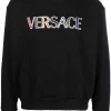 Versace Sweat à Logo Appliquée 1B000 BLACK