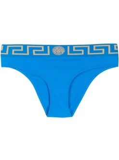( Positively Conscious ) Versace Bas De Bikini Greca Key 1V390 TURQUOISE