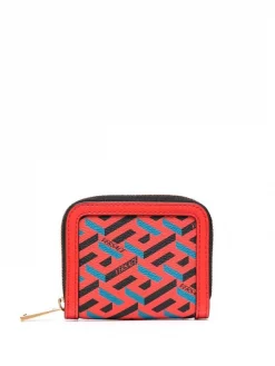 Versace Portefeuille La Greca Signature Femme