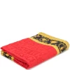 Versace Serviette De Plage à Bordure Imprimée Baroque Z4003