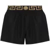 Versace A80G NERO GRECA ORO Short De Bain à Motif Medusa Homme
