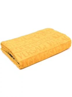 Versace Z4004 GOLD Serviette De Plage à Imprimé Baroque Femme