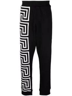 ( Positively Conscious ) Versace Pantalon De Jogging à Détails Greca 1B000