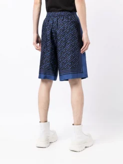 Versace Short En Soie à Imprimé Greca Homme -Pas Cher Versace Boutique 16898242 35341790 600