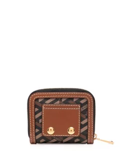 Versace Portefeuille à Imprimé La Greca 5B17V