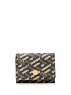 Versace Portefeuille à Imprimé La Greca 5B15V