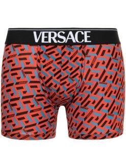 Versace 5R080 Boxer à Imprimé Greca Signature Homme