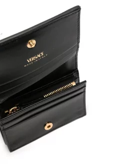 Versace 5B15V Portefeuille à Imprimé La Greca Femme -Pas Cher Versace Boutique 16899212 36420360 600
