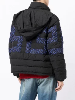 Versace Doudoune La Greca à Design Matelassé 2B240 -Pas Cher Versace Boutique 16900061 35340536 600