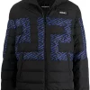 Versace Doudoune La Greca à Design Matelassé 2B240