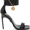 Versace Sandales Medusa Safety En Cuir Femme