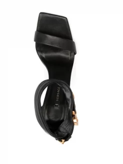 Versace Sandales Medusa Safety En Cuir Femme -Pas Cher Versace Boutique 16900098 35238753 600