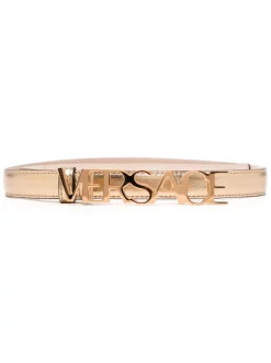 Versace Ceinture à Plaque Logo 1X00V