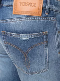 Versace Jean Droit à Effet Usé Homme -Pas Cher Versace Boutique 16904882 33663135 600