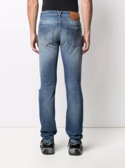 Versace Jean Droit à Effet Usé Homme -Pas Cher Versace Boutique 16904882 33663140 600