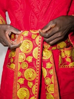 ( Access Edit ) Versace Peignoir Medusa Amplified Z7012 ROSSO/ORO -Pas Cher Versace Boutique 16910699 36134850 600