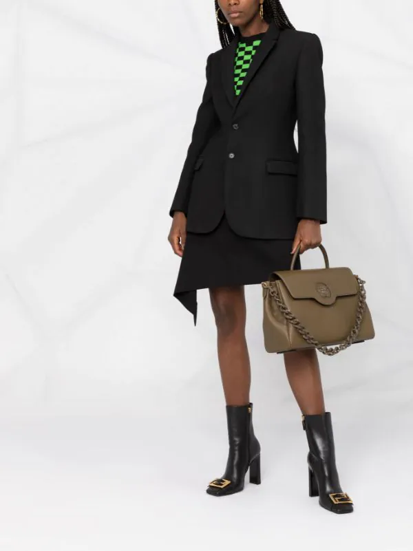 Versace Sac à Main La Medusa 1K16V KHAKI KHAKI VERSACE GOLD 2 Versace Sac à Main La Medusa 1K16V KHAKI KHAKI VERSACE GOLD – Image 2