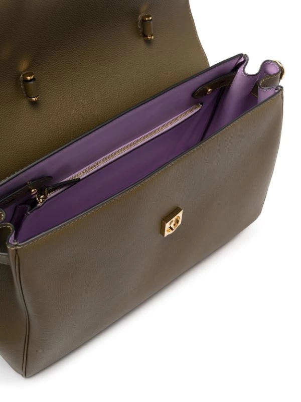 Versace Sac à Main La Medusa 1K16V KHAKI KHAKI VERSACE GOLD 6 Versace Sac à Main La Medusa 1K16V KHAKI KHAKI VERSACE GOLD – Image 6