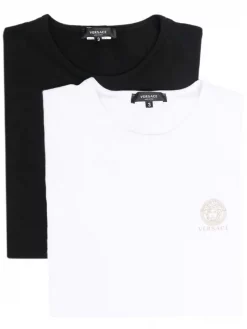 Versace T-shirt à Imprimé Medusa Head Homme