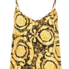 Versace Débardeur En Soie à Imprimé Barocco Femme