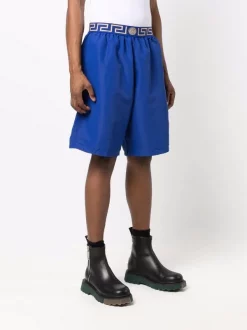 Versace Short De Bain à Bordure Greca Homme -Pas Cher Versace Boutique 16937728 33823777 600