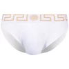 Versace Slip à Motif Medusa A81H WHITE GREEK GOLD