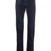Versace Jean Slim à Coutures Contrastantes 1D100 DARK BLUE