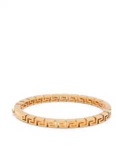 Versace Bracelet à Détail Greca KVO GOLD