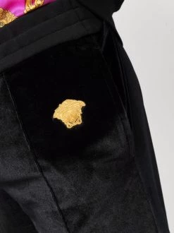 Versace Pantalon De Jogging à Plaque Medusa A1008 BLACK -Pas Cher Versace Boutique 16950972 33802231 600