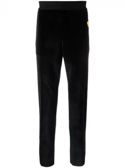 Versace Pantalon De Jogging à Plaque Medusa A1008 BLACK