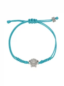 ( Access Edit ) Versace 1V39E BLUE Bracelet à Breloques Medusa Femme