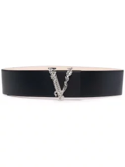 Versace Ceinture Virtus à Plaque Logo Femme