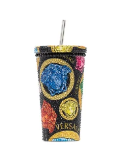 Versace Tasse à Café Medusa Head Ornée De Cristal Z7640 NERO + MULTI