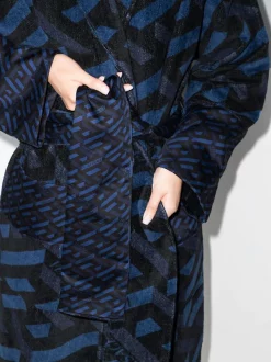 Versace Peignoir La Greca Ceinturé Femme -Pas Cher Versace Boutique 16961995 36435535 600