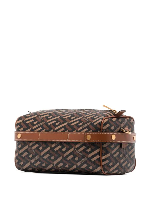 Versace Sac à Bandoulière à Motif Greca Femme 3 Versace Sac à Bandoulière à Motif Greca Femme – Image 3