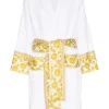 Versace Peignoir Ceinturé à Imprimé Medusa Femme