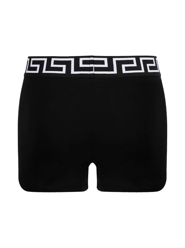 Versace A89C Boxer à Logo Brodé Homme 2 Versace A89C Boxer à Logo Brodé Homme – Image 2