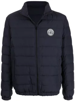 Versace 1U040 Doudoune à Motif Medusa Homme