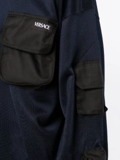 Versace 1U610 Sweat à Design Multi-poches Homme -Pas Cher Versace Boutique 17013430 34321492 600