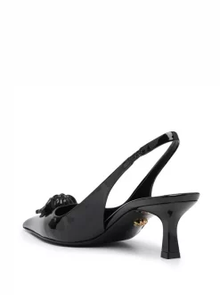 Versace 1B090 Escarpins Medusa à Bride Arrière Femme -Pas Cher Versace Boutique 17013571 34318835 600